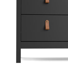 Load image into Gallery viewer, Barcelona Chest 3+2 drawers in Matt Black
