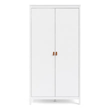 Load image into Gallery viewer, Barcelona Wardrobe with 2 doors in White
