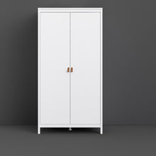 Load image into Gallery viewer, Barcelona Wardrobe with 2 doors in White
