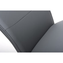 Load image into Gallery viewer, Extendable Round Dining Table &amp; 4 Grey Faux Leather Chairs
