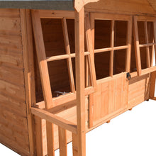 Load image into Gallery viewer, Kids Wooden Playhouse with Veranda
