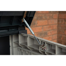 Load image into Gallery viewer, Extra Large Garden Storage Unit/Bin Store 1200 Litre Grey
