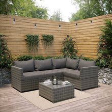 Load image into Gallery viewer, Rattan Garden Corner Sofa Set
