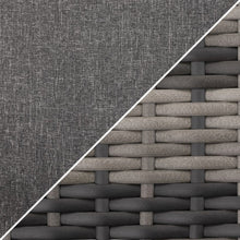 Load image into Gallery viewer, 6 Seater Grey Rattan Garden Sofa Set
