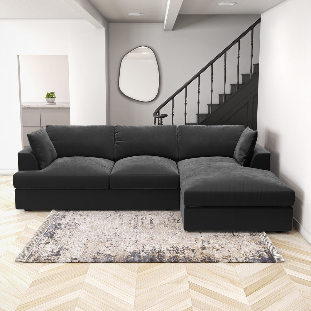 Hand sales shaped sofa