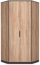 Load image into Gallery viewer, Tante - Oak Effect 2 Door Corner Wardrobe
