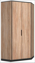 Load image into Gallery viewer, Tante - Oak Effect 2 Door Corner Wardrobe
